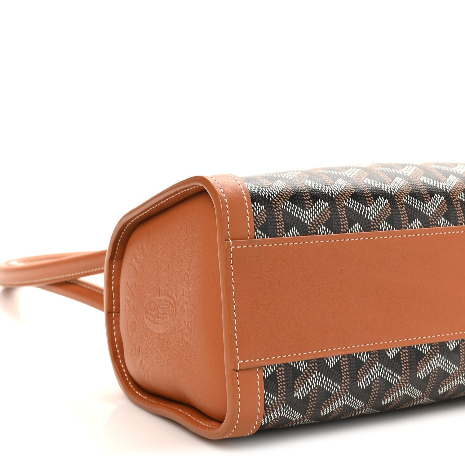 Goyardine Bonbonniere Bag Black Gold