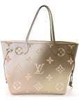 Monogram Giant Spring In The City Neverfull MM Sunset Kaki