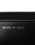 Pearly Caviar Quilted Fit For You Wallet On Chain WOC Black
