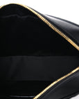 Calfskin Matelasse Monogram Lou Camera Bag Black