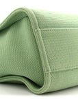 Mixed Fibers Small Deauville Tote Green