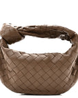Nappa Intrecciato Mini Jodie Dark Taupe