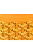 Goyardine Saint Sulpice Card Holder Yellow