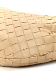 Nappa Intrecciato Teen Jodie Hobo Porridge