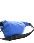 Sport Nylon Logo Embroidered Wheel Beltpack Electric Blue Black