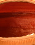 Re-Nylon Saffiano Re-Edition 2005 Shoulder Bag Amber