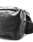 Nappa Medusa Chain Shoulder Bag Black