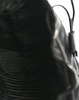 Tessuto Nylon Vela Chain Backpack Black