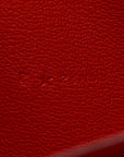 Shiny Alligator Azap Wallet Geranium