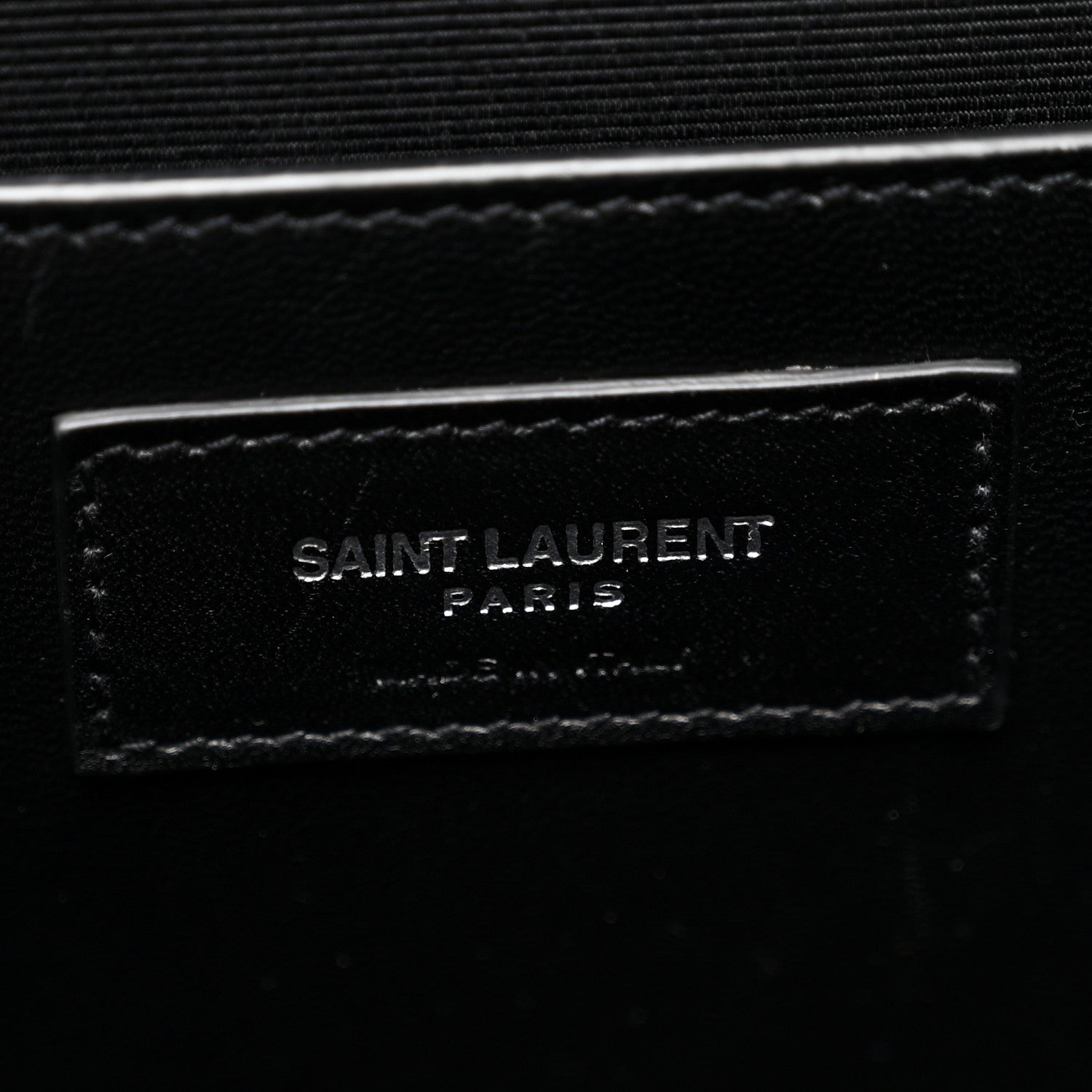 Grain De Poudre Large Classic Monogram Kate Satchel Black