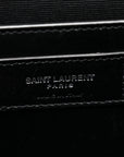 Grain De Poudre Large Classic Monogram Kate Satchel Black