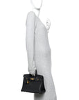 Togo Birkin 25 Black