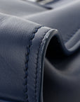 Calfskin Medium Deauville Navy