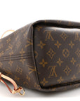 Monogram Inside Out Neverfull Bandouliere MM Jaune Safran