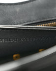 Smooth Calfskin Neo Classic Brass Hardware Nano City Crossbody Black