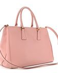 Saffiano Medium Galleria Double Zip Tote Orchidea