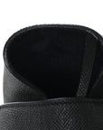 Grained Calfskin Mini Belt Bag Black