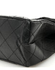 Aged Calfskin Quilted 2.55 Reissue 227 Flap Black
