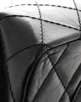 Aged Calfskin Quilted 2.55 Reissue 226 Flap Black