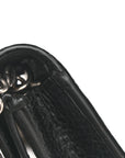 Dollar Calfskin Crystal Super Mini Dionysus Shoulder Bag Black