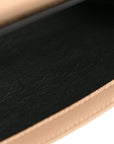 Grain De Poudre Monogram Uptown Chain Wallet Taupe