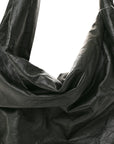 Calfskin Foulard Shoulder Bag Dark Green