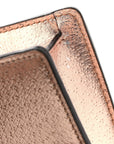 Metallic Calfskin Super Mini Dionysus Shoulder Bag Rose Gold