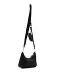 Re-Nylon Saffiano Re-Edition 2005 Shoulder Bag Black
