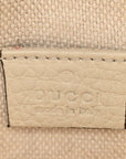 Pebbled Calfskin Small Soho Disco Bag Off White