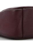 Smooth Calfskin Small Le 5 A 7 Soft Hobo Rouge Legion