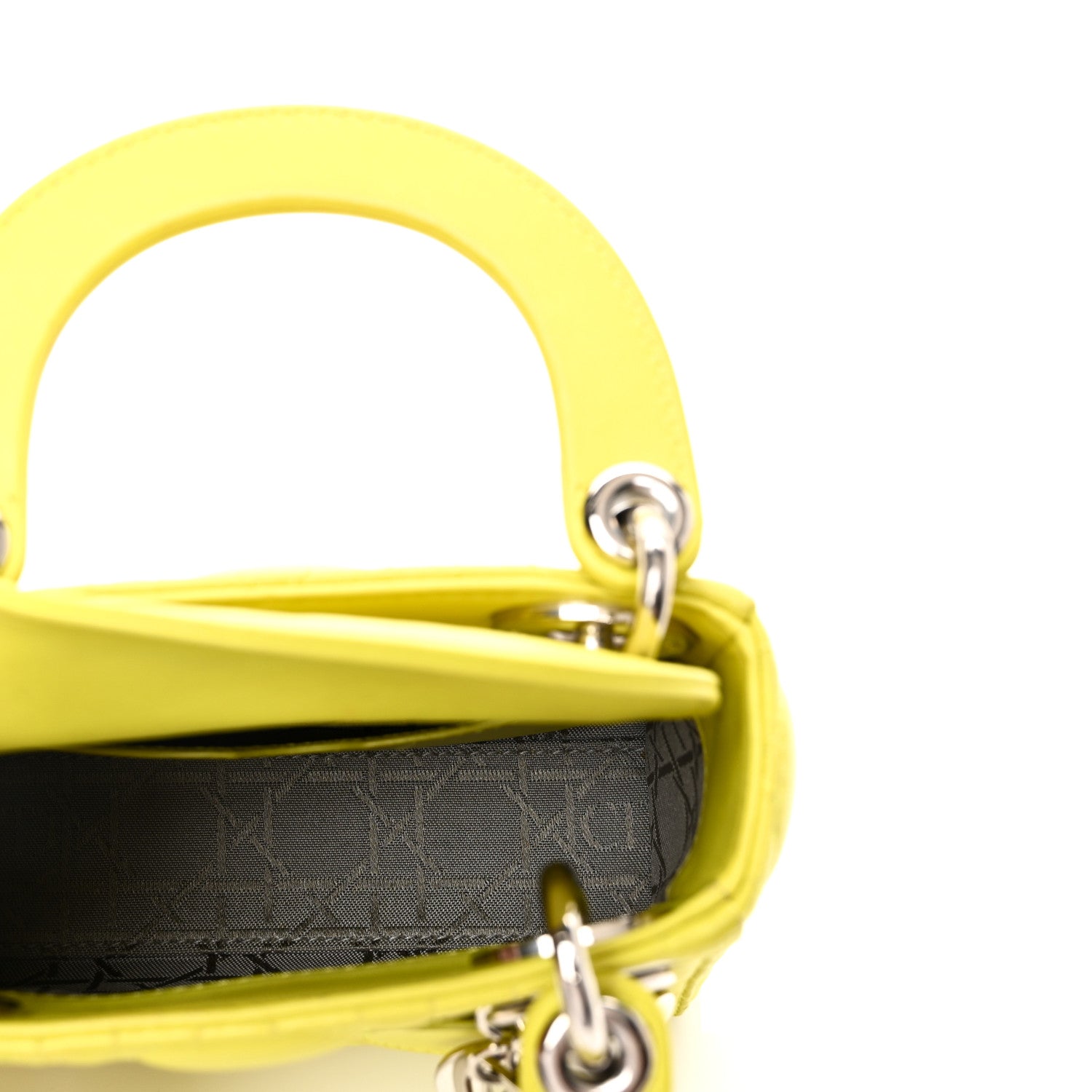 Lambskin Cannage Nano Lady D1OR Acid