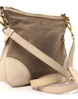 Jacquard Logo Shoulder Bag Corda Cera