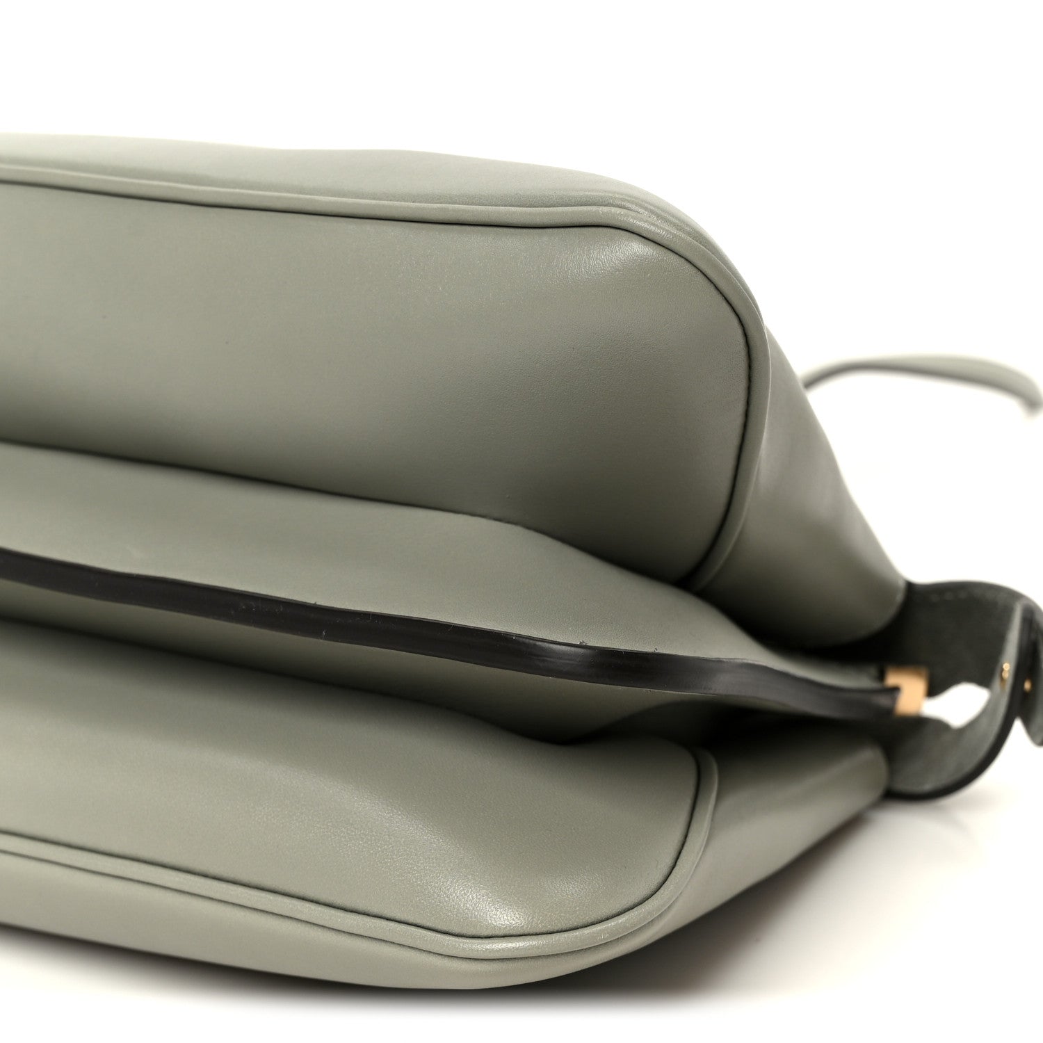Vitello Small Soft Peekaboo Satchel Matche Latte