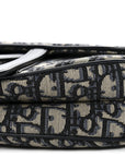 Oblique Saddle Bag Blue
