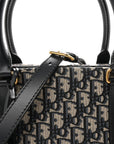 Oblique Large D-Vibe Bowling Bag Navy