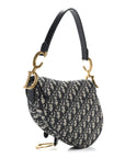 Oblique Saddle Bag Blue