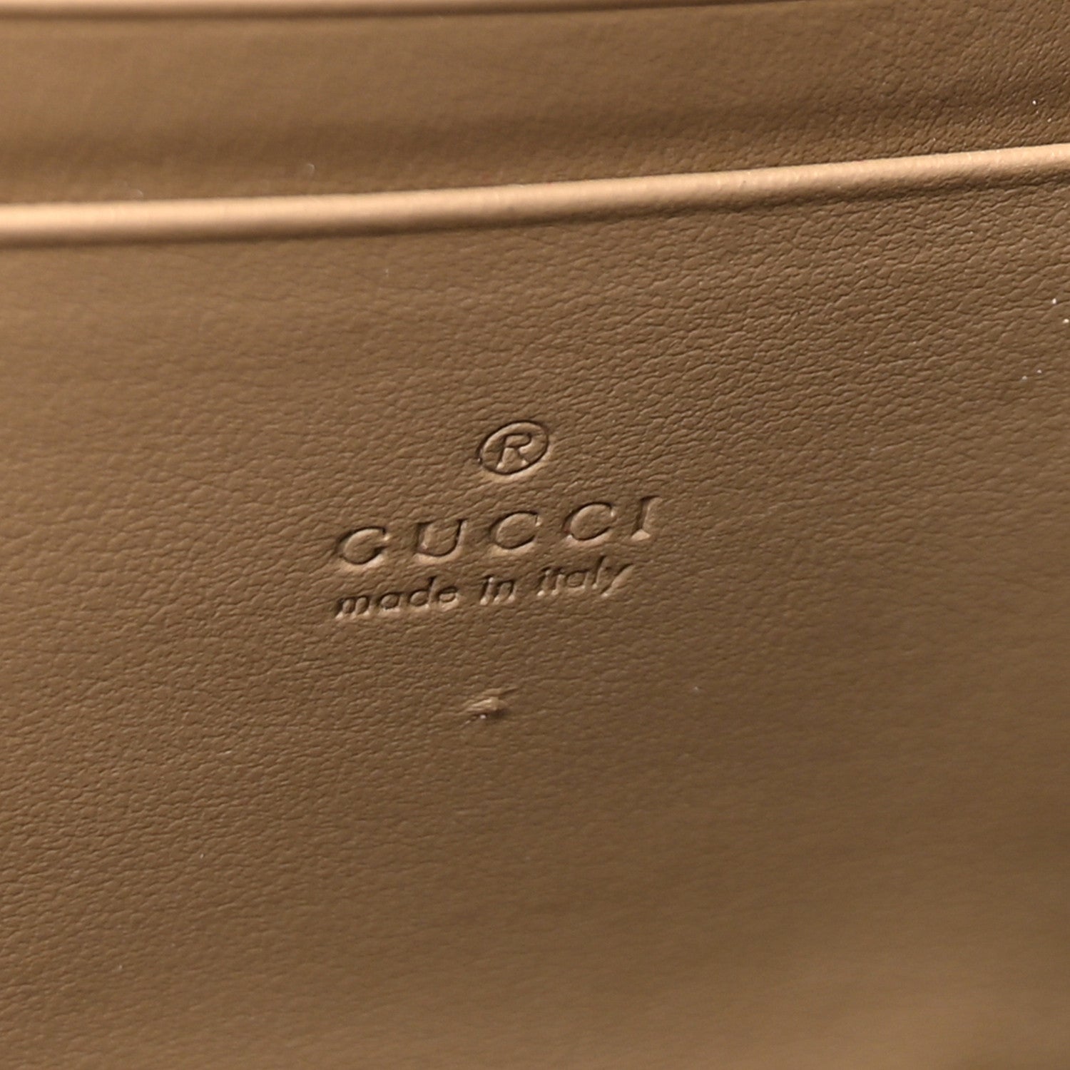 GG Supreme Monogram Mini Dionysus Chain Wallet