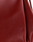 Supple Calfskin Medium Madrid Bag Dark Burgundy