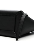 Grained Calfskin Nano Belt Bag Black