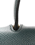 Grained Calfskin Micro Belt Bag Amazone