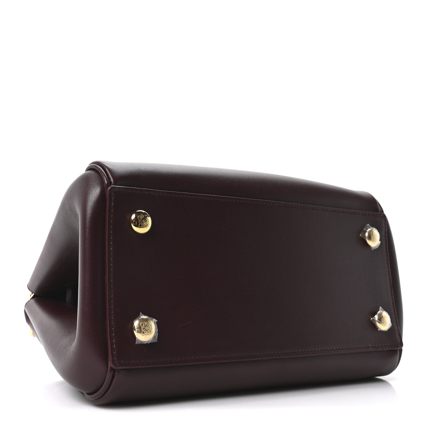 Supple Calfskin Small Madrid Bag Dark Burgundy