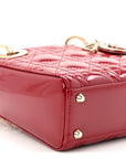 Patent Cannage Mini Lady D1OR Red