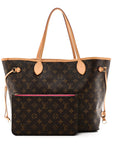 Monogram Neo Neverfull MM Pivoine