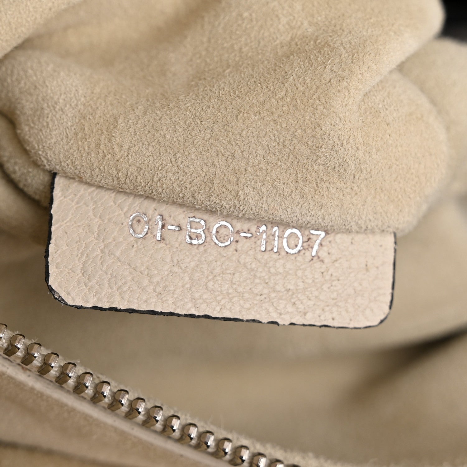 Canyon Grained Lambskin Large Lady D1OR Off White