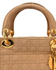 Nylon Cannage Large Lady D1OR Tan