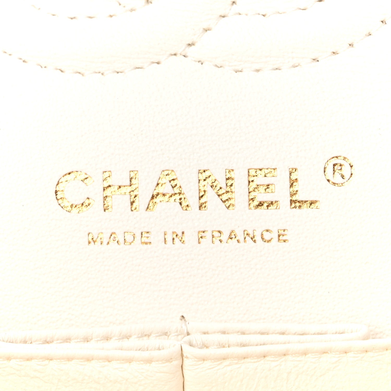 Caviar Quilted Small Double Flap White