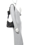Saffiano Lux Re-Edition 2005 Shoulder Bag Black