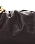 Calfskin The Pouch Chain Grape