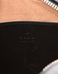 Calfskin Matelasse Aria GG Marmont Chain Shoulder Bag Black
