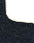 Vintage Effect Calfskin Matelasse Diagonal Super Mini Torchon GG Marmont Shoulder Bag Blue Agata Mystic White
